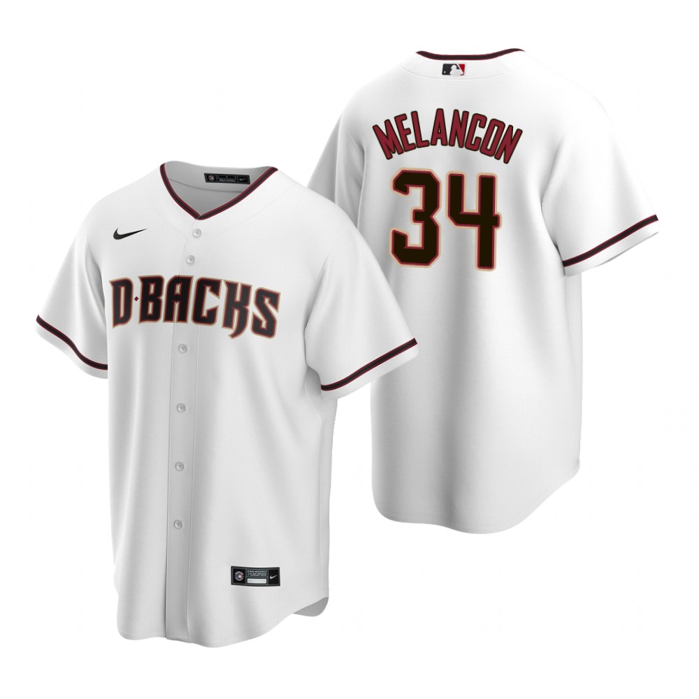 Youth Arizona Diamondbacks #34 Mark Melancon White Home CoolBase Jersey