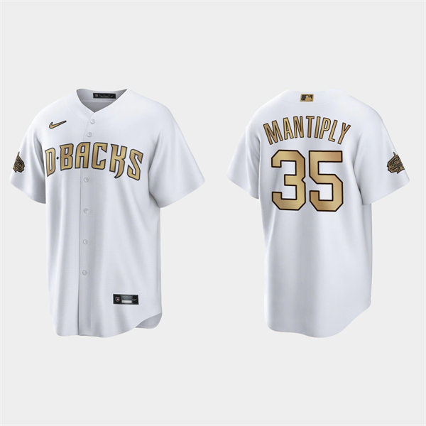 Mens Youth Arizona Diamondbacks #35 Joe Mantiply 2022 MLB All-Star Game Jersey - White