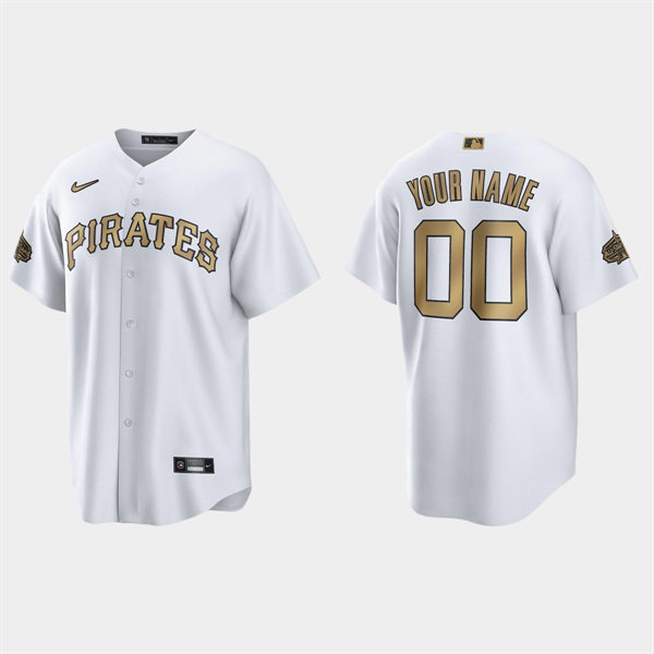 Pittsburgh Pirates Custom 2022 MLB All-Star Game Replica Jersey - White