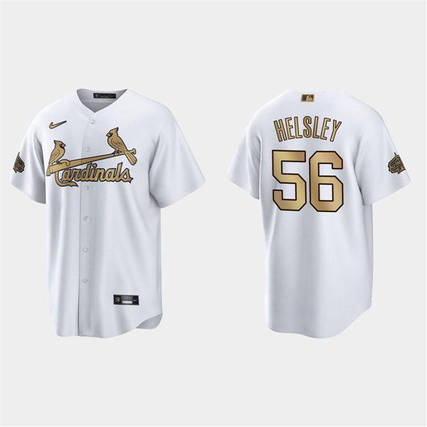 Mens Youth St. Louis Cardinals #56 Ryan Helsley 2022 MLB All-Star Game Jersey - White