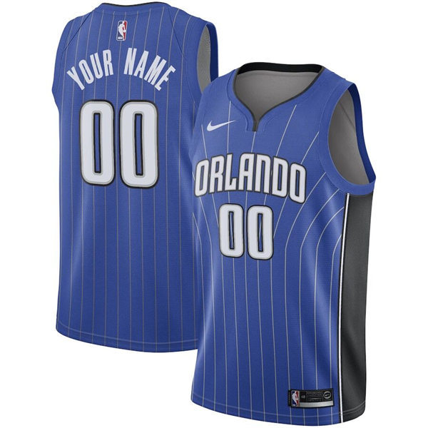 Mens Youth Orlando Magic Custom Nike Royal Icon Edition Jersey