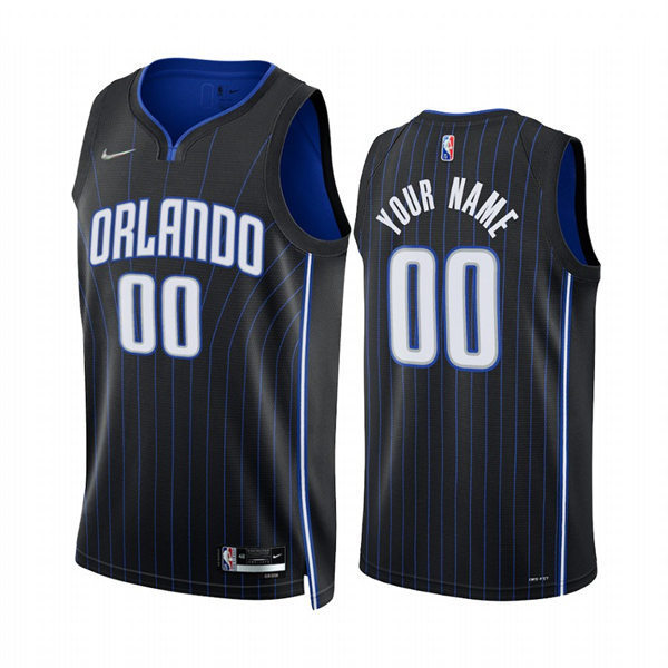 Mens Youth Orlando Magic Custom Nike Black Icon Edition Jersey