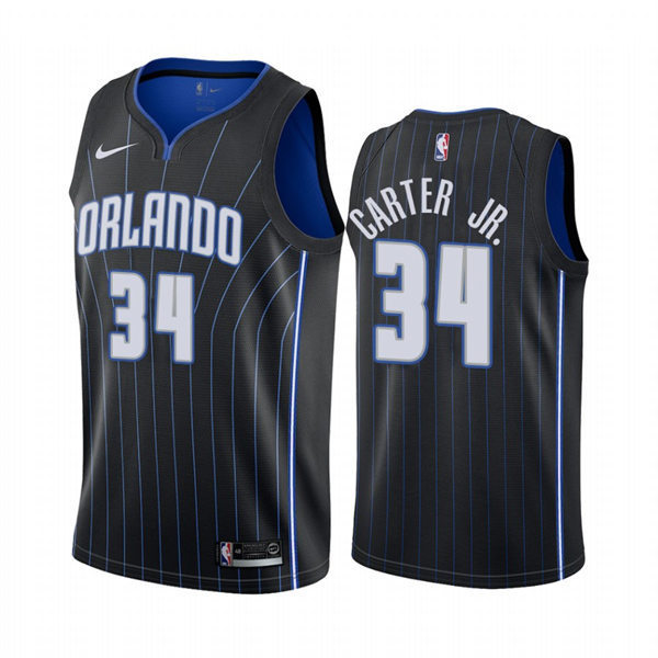 Men's Orlando Magic #34 Wendell Carter Jr.  Black Icon Edition Jersey