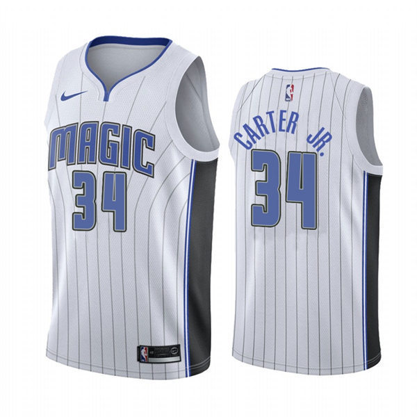 Men's Orlando Magic #34 Wendell Carter Jr.  White Association Edition Jersey