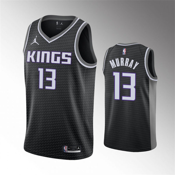 Men's Fanatics Branded De'Aaron Fox Black Sacramento Kings Fast Break  Replica Jersey - Statement Edition