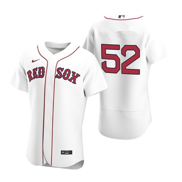 Men's Boston Red Sox #52 Michael Wacha Nike White Home FlexBase Jersey