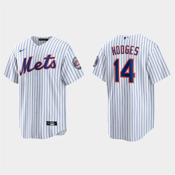 Men's New York Mets #14 Gil Hodges 2022 Baseball Hall of Fame Induction Jersey - White