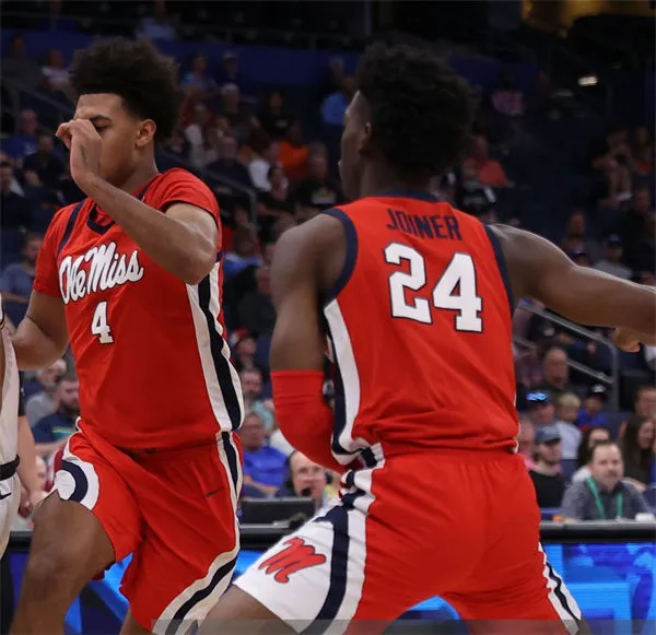 Ole Miss Rebels Custom Nike Red Basketball Jersey