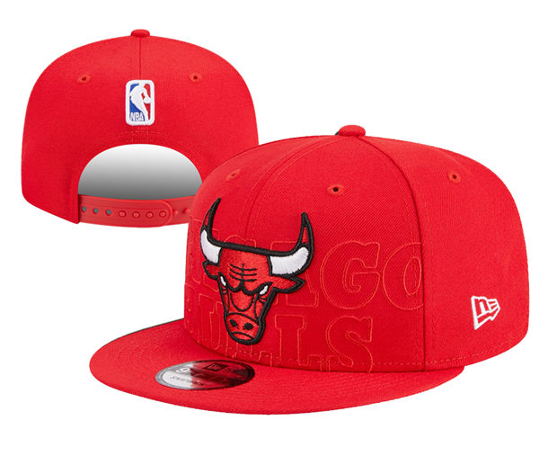NBA Chicago Bulls Embroidered Red Snapback Cap YD2310121 (3)