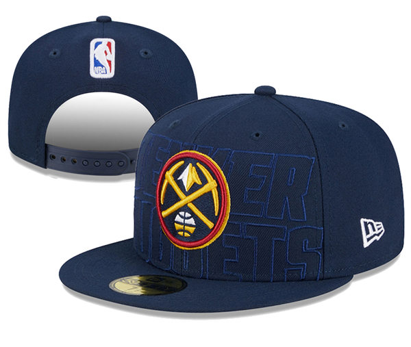 NBA Denver Nuggets Embroidered Navy Snapback Cap YD2310121 (2)