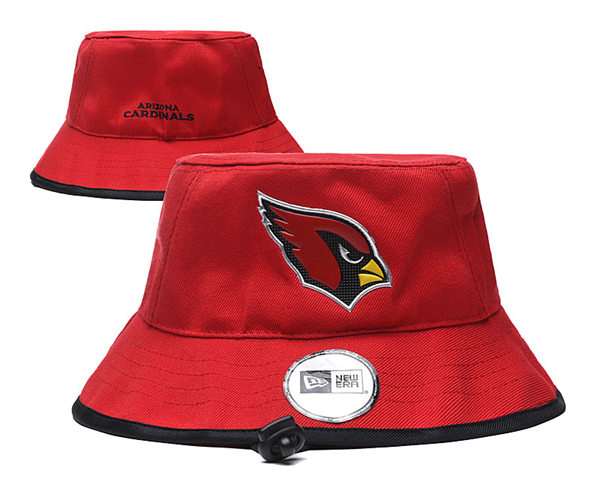 NFL Arizona Cardinals Embroidered Red Bucket Hat YD2310121  (4)