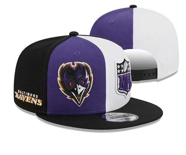 NFL Baltimore Ravens Embroidered Snapback Cap YD2310121  (2)