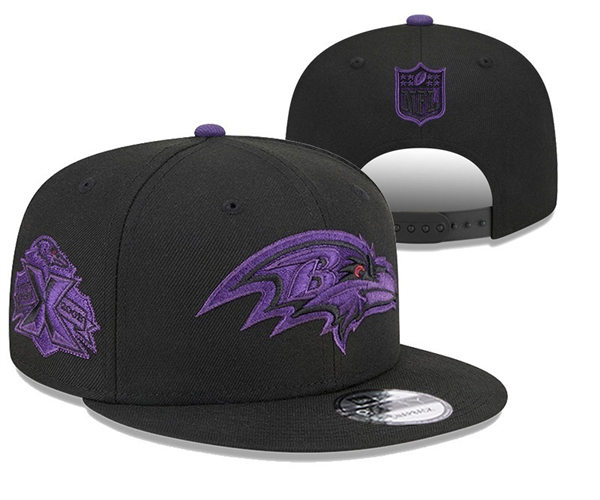 NFL Baltimore Ravens Embroidered Snapback Cap YD2310121  (3)