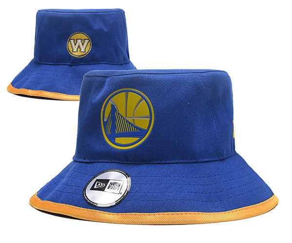 NBA Golden State Warriors Embroidered Royal Bucket Hat YD2310121) (7)