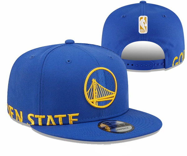 NBA Golden State Warriors Embroidered Royal Snapback Cap YD2310121) (4)
