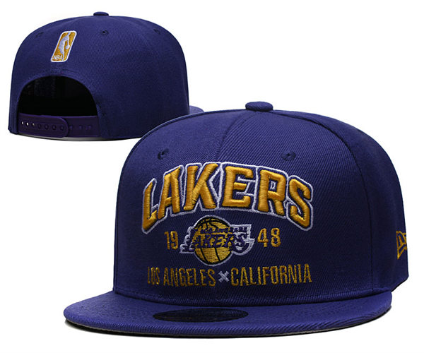NBA Los Angeles Lakers Embroidered Snapback Cap YD2310121 (7)