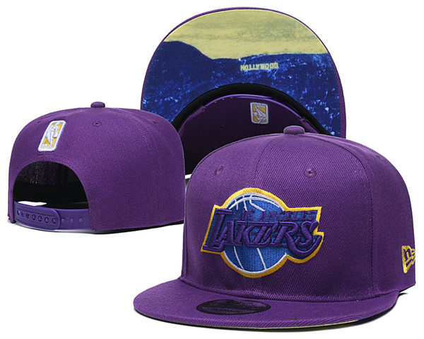 NBA Los Angeles Lakers Embroidered Snapback Cap YD2310121 (9)