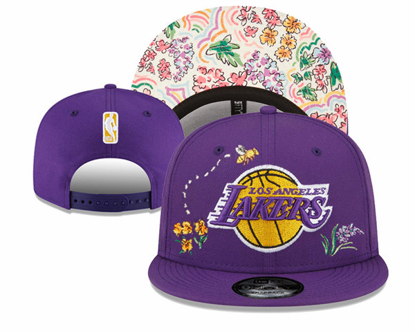 NBA Los Angeles Lakers Embroidered Snapback Cap YD2310121 (2)
