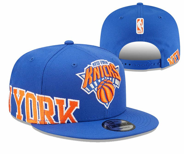 NBA New York Knicks Royal Embroidered Snapback Cap YD2310121 (2)