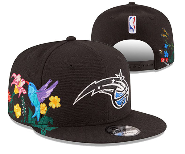 NBA Orlando Magic Embroidered Black Snapback Cap YD2310121 (2)