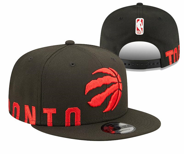 NBA Toronto Raptors Embroidered Black Snapback Cap YD2310121 (1)