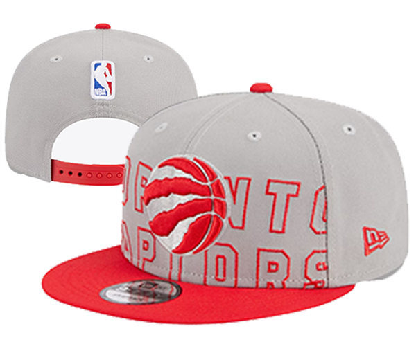 NBA Toronto Raptors Embroidered Gray Red Snapback Cap YD2310121 (3)