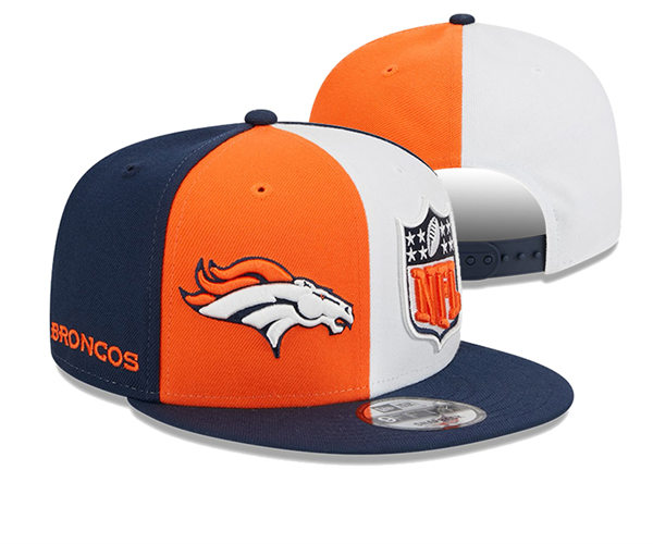 NFL Denver Broncos Embroidered Split Snapback Cap YD2310121  (2)