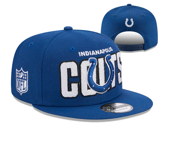 NFL Indianapolis Colts Embroidered Snapback Cap YD2310121  (3)