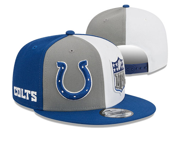 NFL Indianapolis Colts Embroidered Split Snapback Cap YD2310121  (2)