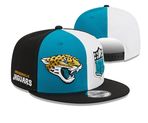 NFL Jacksonville Jaguars Embroidered Split Snapback Cap YD2310121 