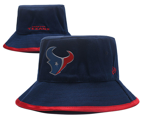 NFL Houston Texans Embroidered Navy Bucket Hat YD2310121  (4)