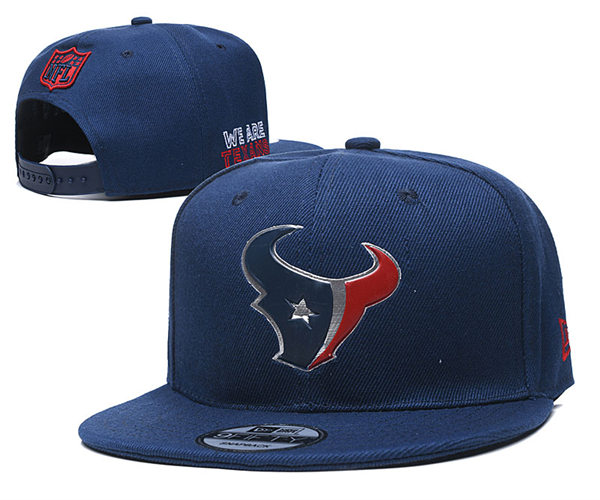 NFL Houston Texans Embroidered Navy Snapback Cap YD2310121  (1)