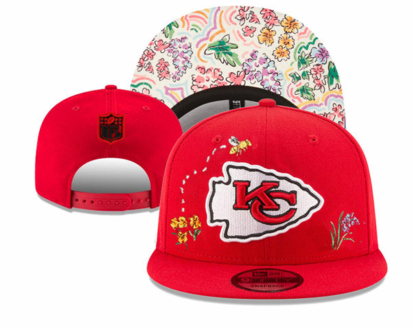 NFL Kansas City Chiefs Embroidered Snapback Cap YD2310121  (7)