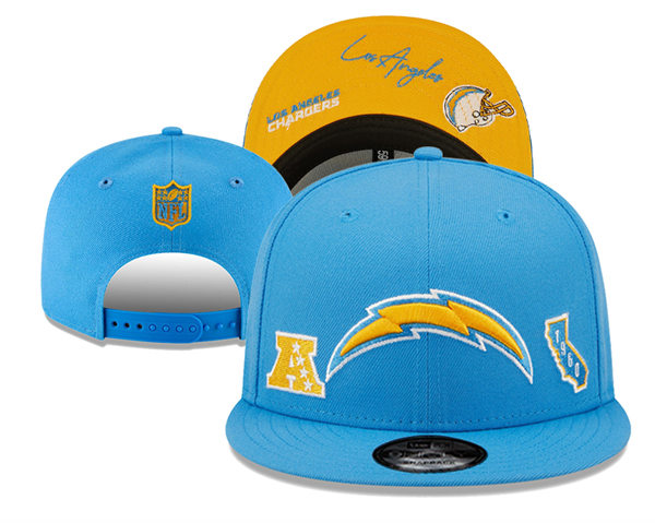 NFL Los Angeles Chargers Embroidered Snapback Cap YD2310121  (1)