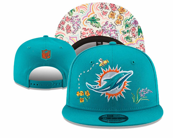 NFL Miami Dolphins Embroidered Snapback Cap YD2310121  (1)