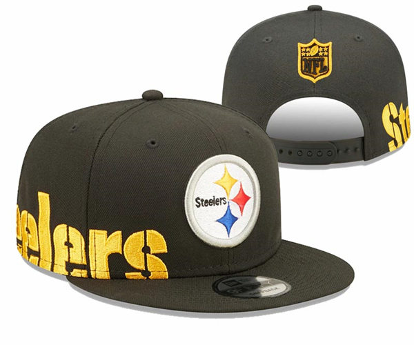NFL Pittsburgh Steelers Embroidered Snapback Cap YD2310121  (4)