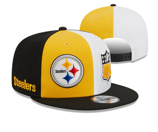 NFL Pittsburgh Steelers Embroidered Snapback Cap YD2310121  (3)