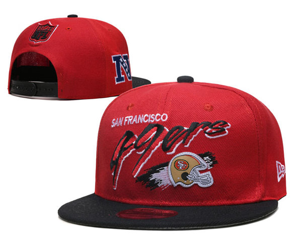 NFL San Francisco 49ers Embroidered Snapback Cap YD2310121 (2)