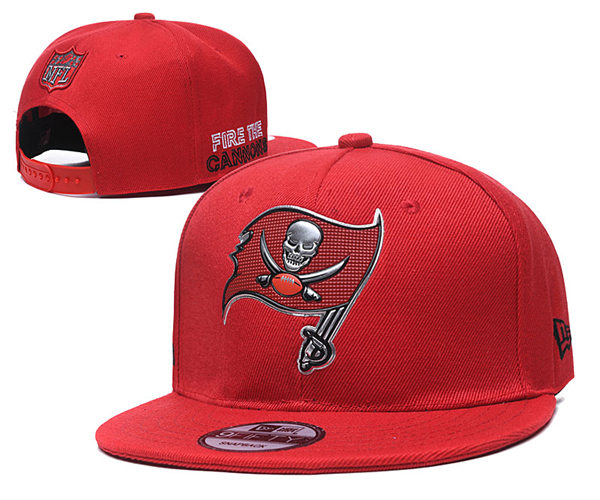 NFL Tampa Bay Buccaneers Embroidered Red Snapback Cap YD2310121  (1)