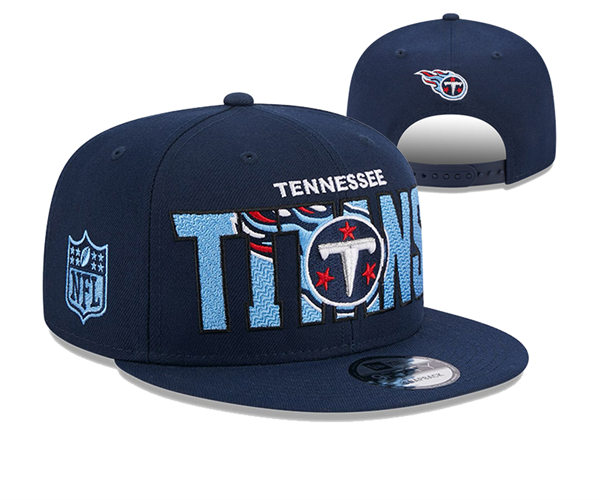 NFL Tennessee Titans Embroidered Navy Snapback Cap YD2310121  (3)
