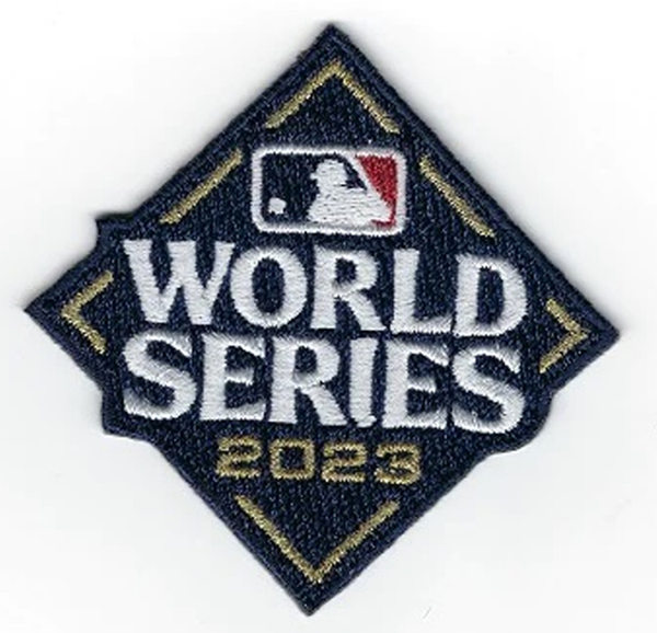 Embroidered Arizona Diamondbacks VS Texas Rangers 2023 MLB World Series Jersey Patch