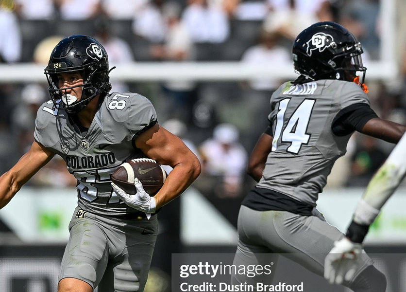 Mens Youth Colorado Buffaloes Custom 2023 Grey Football Game Jersey