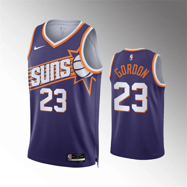 Mens Phoenix Suns #23 Eric Gordon 2023-24 Purple Icon Edition Jersey