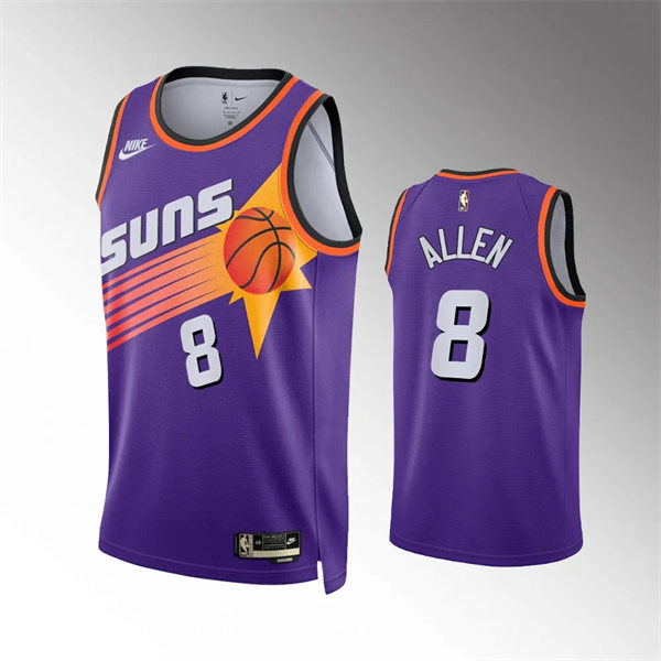 Mens Phoenix Suns #8 Grayson Allen Nike Purple Classic Edition Swingman Jersey