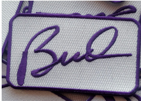 Minnesota Vikings Bud Grant Honor Patch