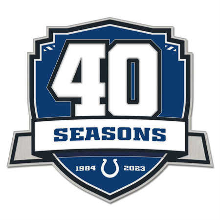Indianapolis Colts 40th Season Patch