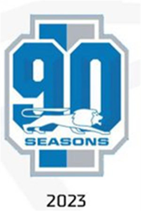 Detroit Lions 90th Season Logo