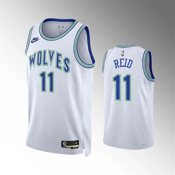Men's Minnesota Timberwolves #11 Naz Reid 2023-24 Classic Edition Jersey White