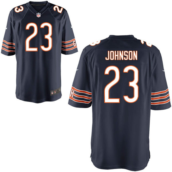 Mens Chicago Bears #23 Roschon Johnson Nike Navy Vapor F.U.S.E. Limited Jersey