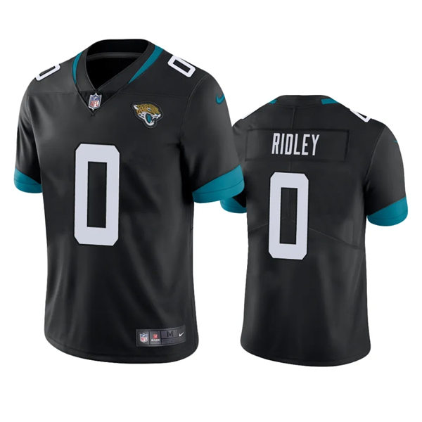 Mens Jacksonville Jaguars #0 Calvin Ridley Nike Black Vapor Untouchable Limited Jersey